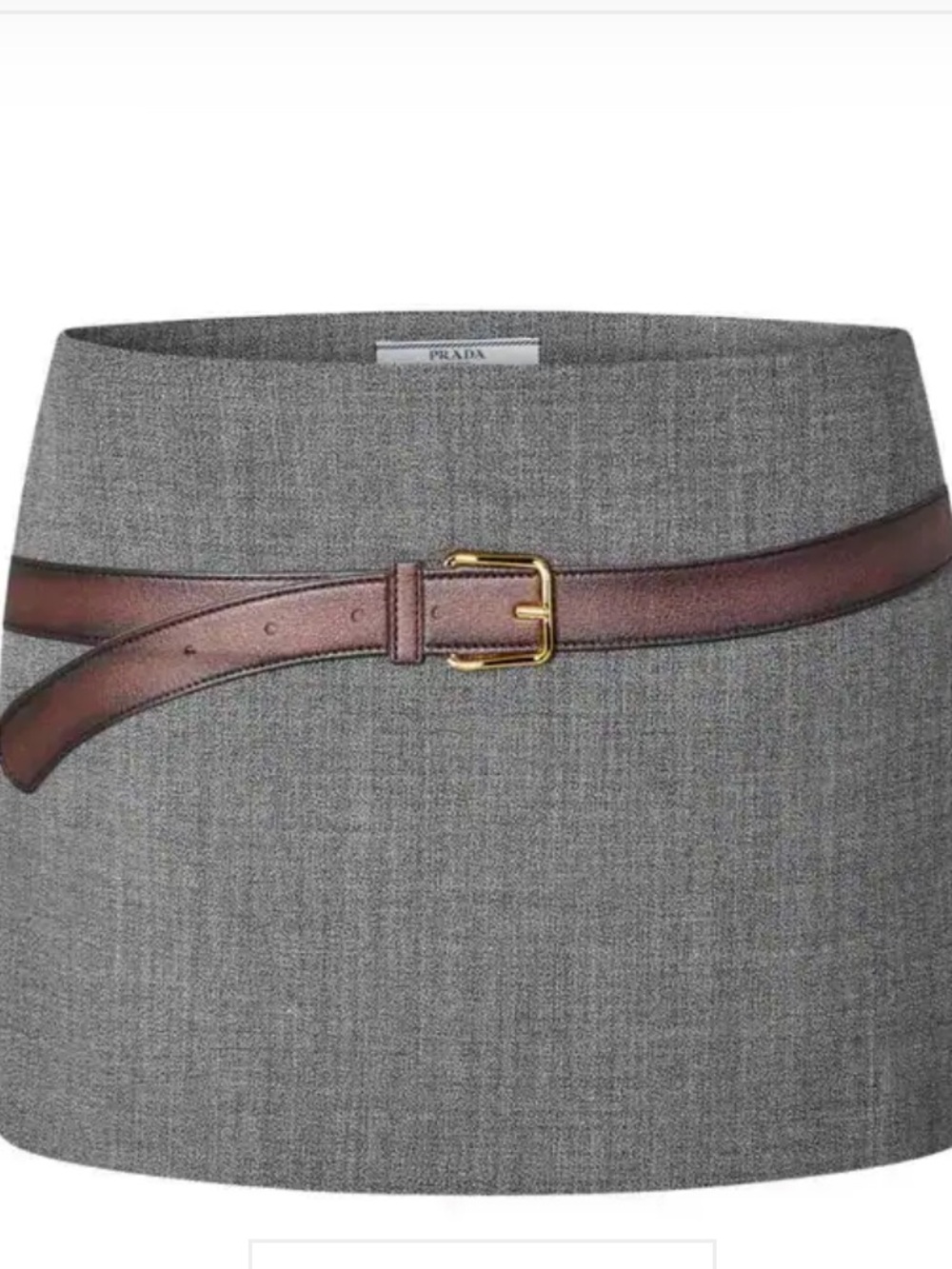 Prada Trompe Mini Skirt Brand New with tags size 40!